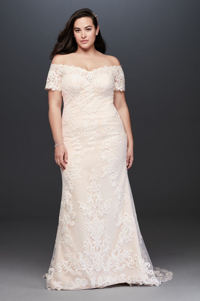 Plus Size Elopement Gowns Wedding Dresses For Budget Brides